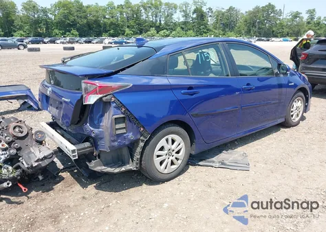 2016 Toyota Prius Two from USA, damaged, VIN JTDKBRFU7G3506256